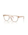Tory Burch Women's Eyeglasses, Ty2137u In Transparent Brown