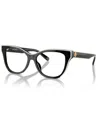 Tory Burch Women's Eyeglasses, Ty2147u In Black