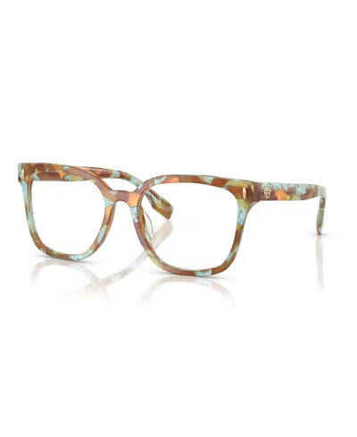 Tory Burch Women's Eyeglasses, Ty2152u In Blue Honey Tortoise