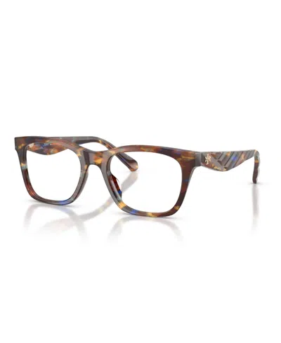 Tory Burch Women's Eyeglasses, Ty2175u In Blue Green,brown Tortoise