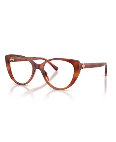 Tory Burch Women's Eyeglasses, Ty2177u In Tortoise