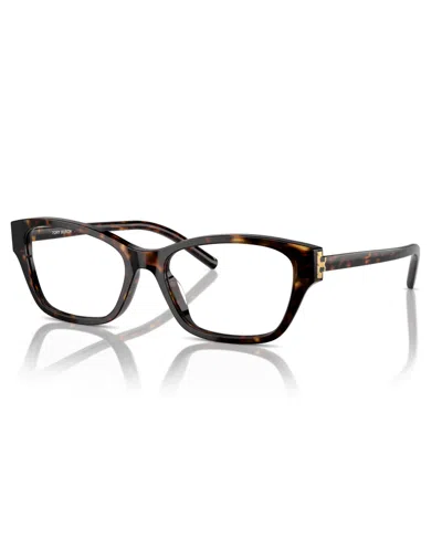 Tory Burch Women's Eyeglasses, Y2145u In Dark Tortoise