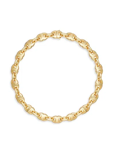 Tory Burch Women's Gemini 18k-gold-plated Chain Necklace