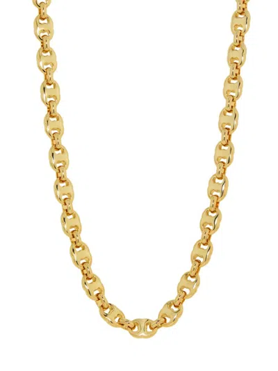 Tory Burch Women's Gemini 18k-gold-plated Chain Necklace