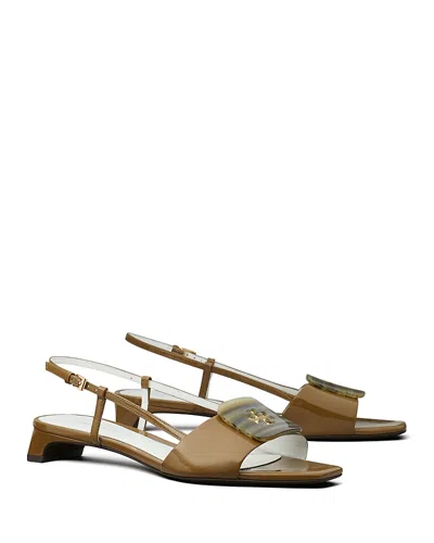 Tory Burch Women's Georgia Slingback Sandals In Almond Oat