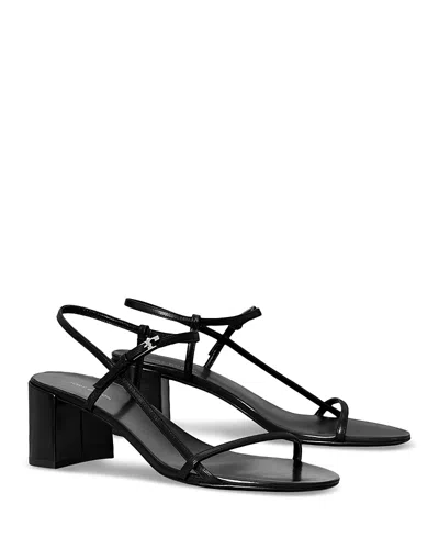 Tory Burch Gigi Leather Block-heel Sandals In Multi