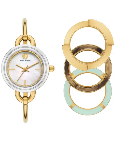 Tory Burch Women's The Miller Gold-tone Stainless Steel Bangle Bracelet Watch 27mm Set In No Color