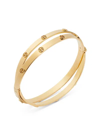 Tory Burch Women's Icon Logo Double Bracelet In Gold