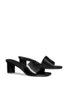 Tory Burch Ines Mule Sandals 55mm Perfect Black In Perfect Black
