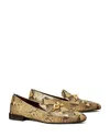 Tory Burch Women's Jessa Loafer Flats In Desert Dusk Roccia/gold