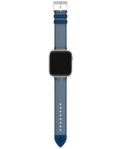 Tory Burch Women's Kira Band For Apple Watch Tbs0142e In Blue