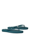 Tory Burch Women's Kira Flip Flop Sandals In Deep Green