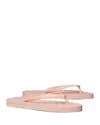 Tory Burch Kira Quilted Flip Flops In Meadowsweet
