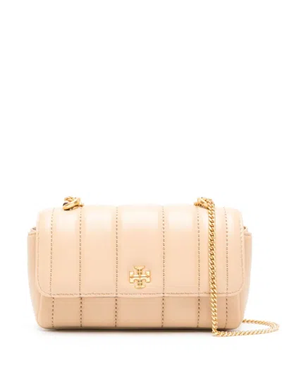 Tory Burch Kira Mini Flap Bag In 251 Desert Dune