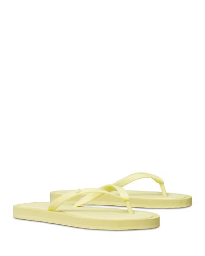 Tory Burch Kira Flip Flop In Yellow