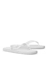 Tory Burch Kira Padded Flip-flop In White