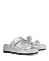 Tory Burch Kira Burch Slide In Argento