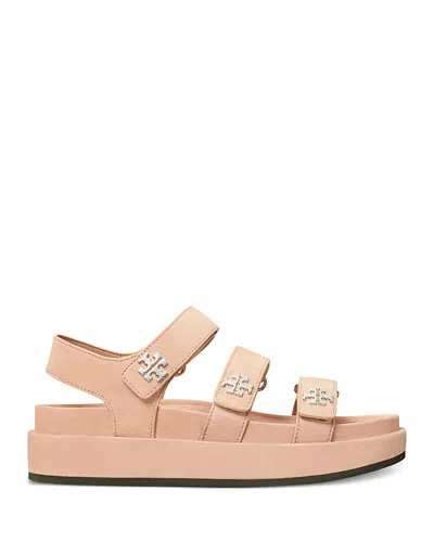 Tory Burch Women's Kira Triple Strap Sandals In Pink