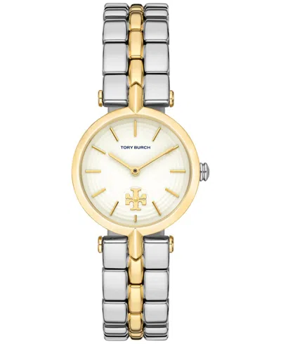 Tory Burch Women's Kira Two-tone Stainless Steel Bracelet Watch 30mm In Multicolor