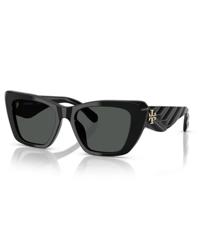 TORY BURCH WOMEN'S LARGE SUNGLASSES, TY7216U