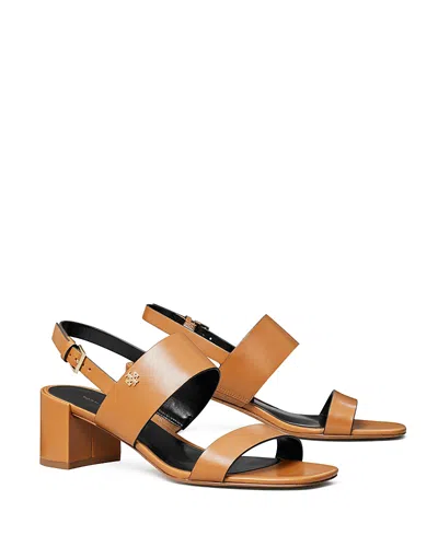 Tory Burch Women's Leather Block Heel Sandals