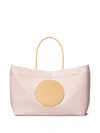 Tory Burch Ella Twist Reversible Tote Rose Mist In Pink
