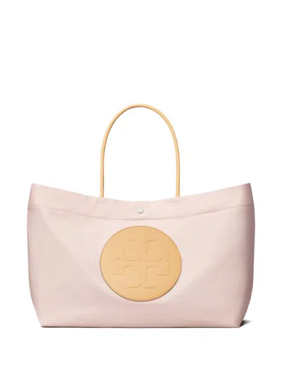 Tory Burch Ella Twist Reversible Tote Rose Mist In Pink