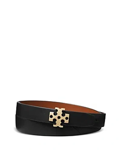 Tory Burch Women's Logo Belt In Black