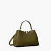 Tory Burch Women's Medium Eleanor Soft Satchel, One Size