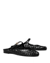 Tory Burch Mary Jane Jelly Mellow Mules In Perfect Black