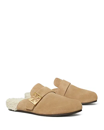TORY BURCH WOMEN'S MELLOW SHEARLING MULES