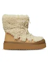 Tory Burch Mellow Shearling Boot In Pink
