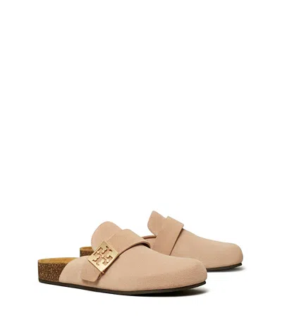 Tory Burch Women's Mellow Slip On Buckled Mule Clogs In Malva