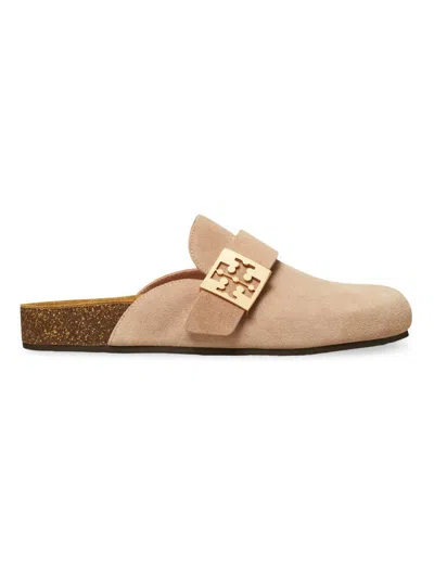 Tory Burch Women's Mellow Suede Mules In Neutral