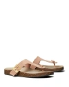 Tory Burch Mellow T-strap Sandal In Malva/avola