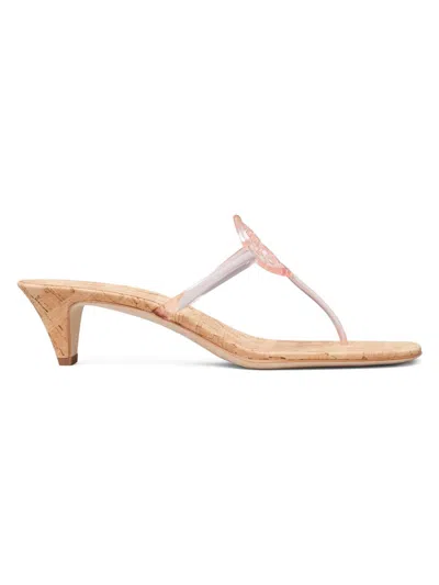 Tory Burch Women's Miller 50mm Jelly Sandals In Gold