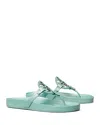 Tory Burch Miller Cloud Sandal In Audrey Blue