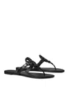Tory Burch Women's Miller Deco Sandals In Perfect Black