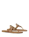 Tory Burch Women's Miller Sandals In Almond Flour