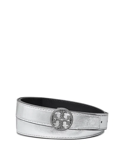 Tory Burch Women's Miller Metallic Leather Belt In Multi