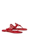 Tory Burch Miller Slides In Red