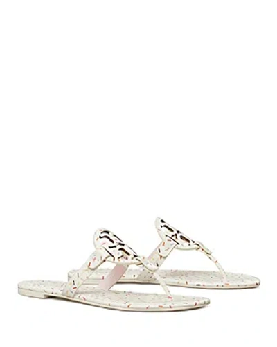 TORY BURCH WOMEN'S MILLER SLIP ON EMBELLISHED THONG SANDALS