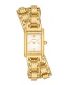 Tory Burch The Eleanor 3-in-1 Watch With Gold-tone Stainless Steel