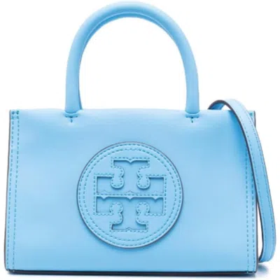 Tory Burch Women's Mini Ella Bio Tote Handbag Crossbody In Blue