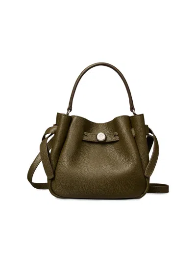 Tory Burch Women's Mini Romy Leather Bucket Bag
