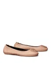 Tory Burch Minnie Travel Ballet In Pink Brick