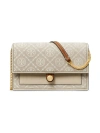 Tory Burch Women's Monogrammed Wallet Crossbody Bag In Ivory