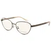 Tory Burch Women's Opticals In Brown