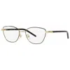 Tory Burch Women's Ty1074 52mm Optical Frames In Black