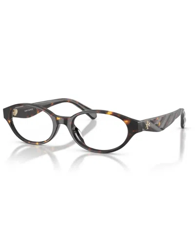 Tory Burch Women's Oval Eyeglasses, Ty2171u In Multi